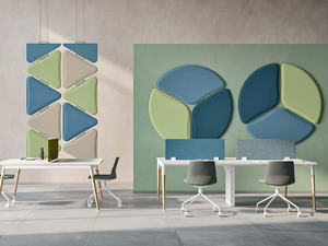 LIGHTSOUND - Hanging / Wall acoustic panel _ Quadrifoglio Group